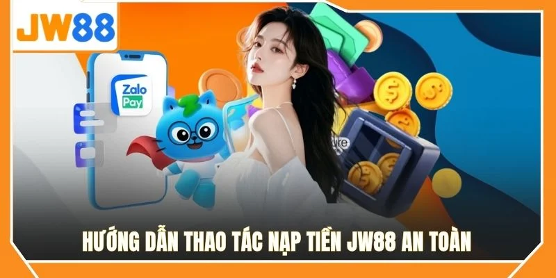 Hướng dẫn thao tác nạp tiền JW88 an toàn