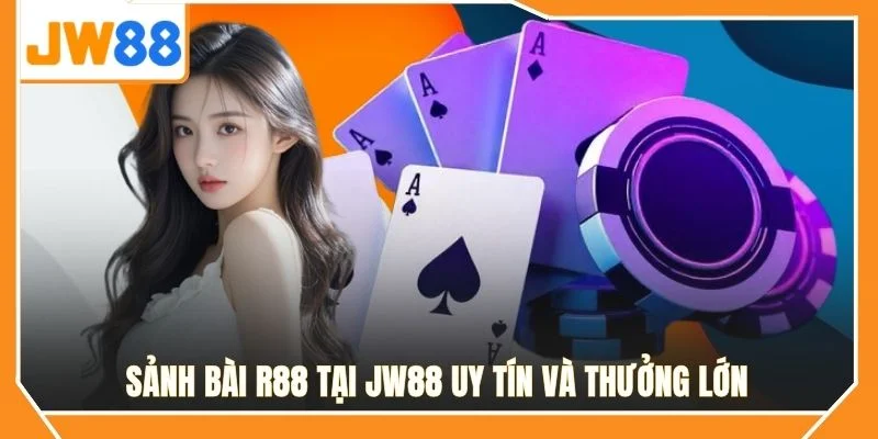 Sảnh bài R88 tại JW88 uy tín và thưởng lớn